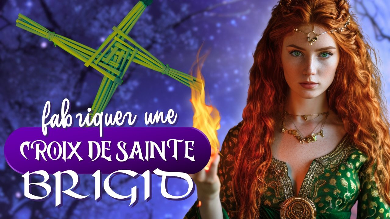 Fabriquer une croix de sainte Brigid